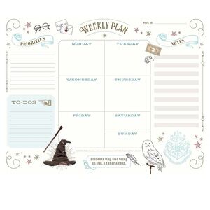 Insights Harry Potter: Weekly Planner Notepad